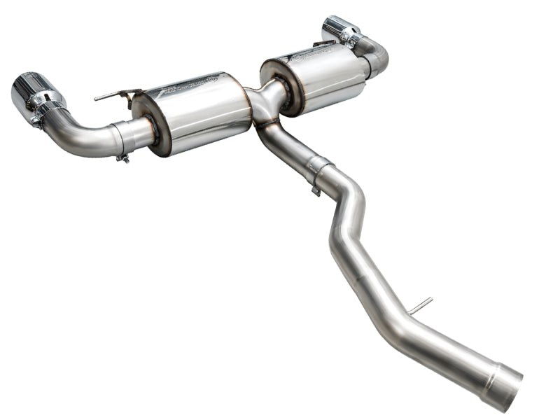 AWE Tuning 19-23 BMW 330i / 21-23 BMW 430i Base G2X Touring Axle-Back Exhaust - Chrome Silver - 3015-32429