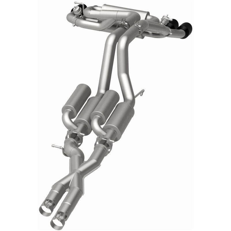 MagnaFlow 21-22 Jeep Wrangler V8 6.4L Street Series Cat-Back Exhaust w/ Black Tips - 19598