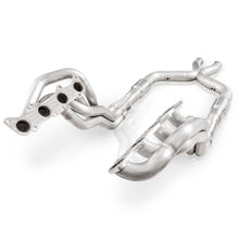 Load image into Gallery viewer, Stainless Power 2011-14 Mustang GT Headers 1-7/8in Primaries High-Flow Cats 3in X-Pipe - SM11HCATX
