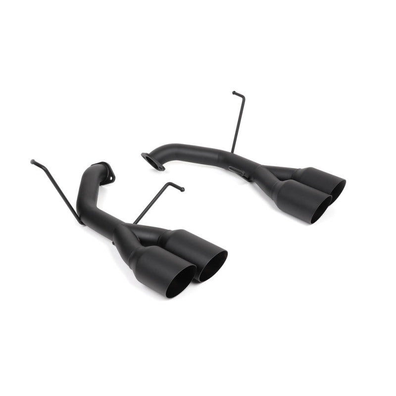 BLOX Racing 2022+ WRX Muffler Delete / Axle Back Single Wall 4in - Matte Black Tips - BXEX-51106-BK