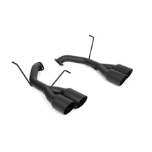 Load image into Gallery viewer, BLOX Racing 2022+ WRX Muffler Delete / Axle Back Single Wall 4in - Matte Black Tips - BXEX-51106-BK