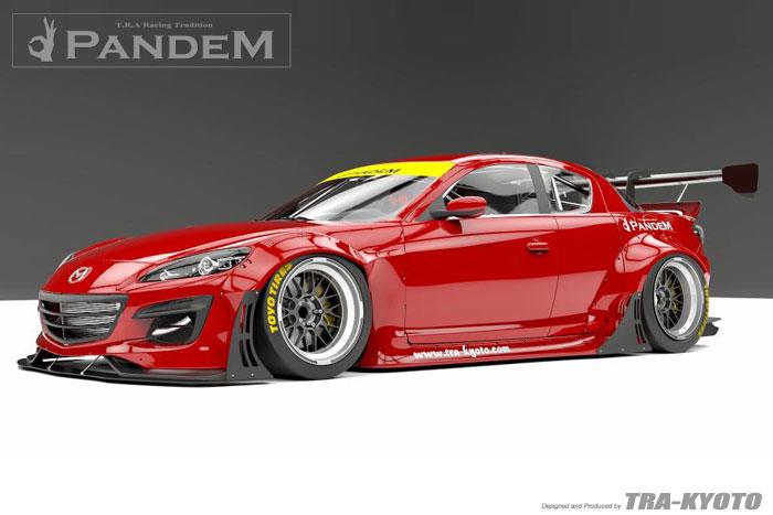 GReddy 09-12 Mazda RX-8 Pandem Wide Body Side Skirts - 17040405