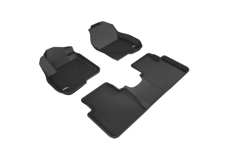 3D MAXpider 17-22 Honda CR-V Kagu Black Full Set - L1HD08601509