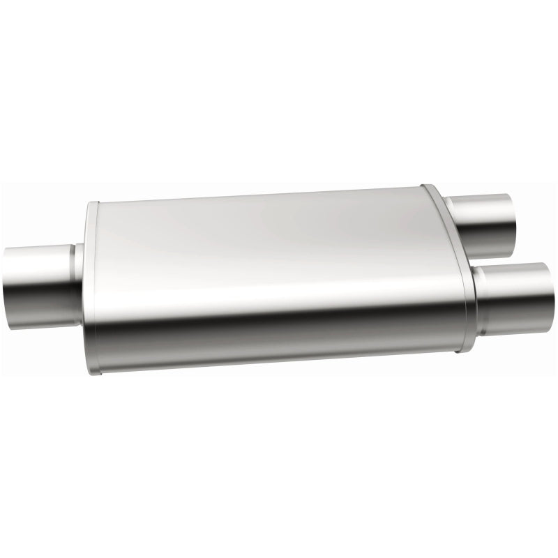 MagnaFlow Muffler 409SS 22x5x11 3/3.5 D/C 6L - 12595