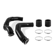 Load image into Gallery viewer, Mishimoto 2015+ BMW F8X M3/M4 Charge Pipe Kit - Wrinkle Black - MMICP-F80-15