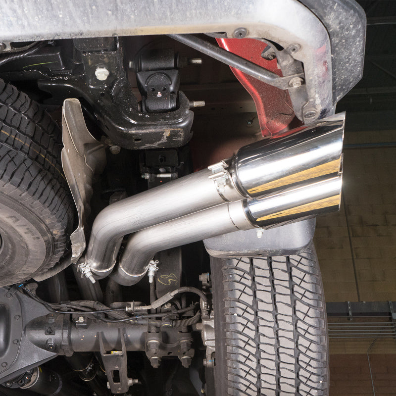 Stainless Works 2020-21 Silverado HD 6.6L Redline Catback Polished Tips - CT220CBR