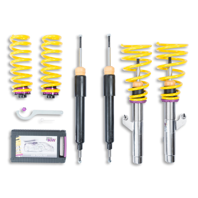 KW Coilover Kit V1 BMW 1series E81/E82/E87 (181/182/187)Hatchback / Coupe (all engines) - 10220039