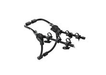 Load image into Gallery viewer, Thule Gateway Pro 3 Hanging-Style Trunk Bike Rack w/Anti-Sway Cages (Up to 3 Bikes) - Black - 900700