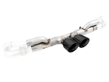 Load image into Gallery viewer, AWE Tuning Porsche 991 GT3 / RS Center Muffler Delete - Diamond Black Tips - 3010-33044
