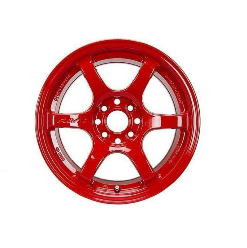 Gram Lights 57DR 15x8.0 +35 4x100 Red Wheel - WGIE35AR