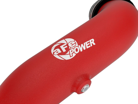 aFe 20-23 Ford Explorer ST V6 3.0L (tt) BladeRunner Aluminum Hot and Cold Charge Pipe Kit - Red - 46-20654-R
