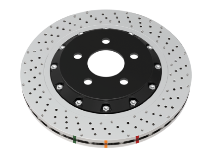 DBA 15-19 Hyundai Sonata (320mm Front Rotor Excl Hybrid) Front 5000 Series Drilled Rotor - DBA52472BLKXD
