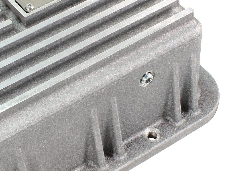 aFe Transmission Pan (Raw); Ford Trucks 93-08 AODE/4R70W - 46-70220