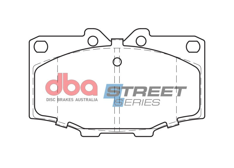 DBA 83-90 Toyota Land Cruiser Street Series Front Brake Pads - DB288SS