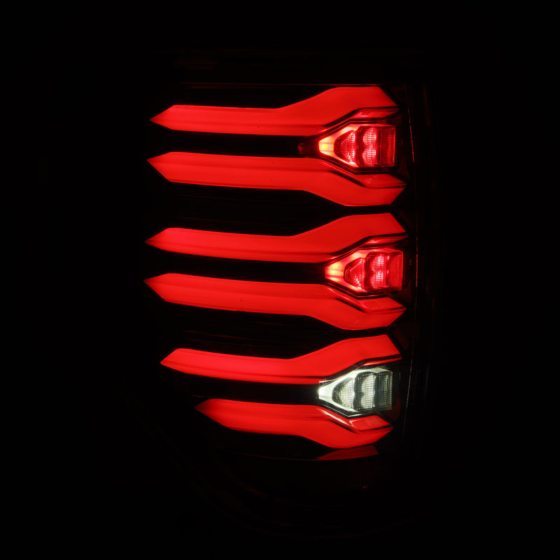 AlphaRex 09-14 Ford F150 LUXX LED Taillights - AlphaBlack Housing - 653080