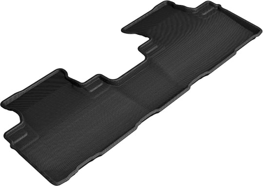 3D MAXpider 2018-2020 Lexus RXL Kagu 2nd Row Floormats - Black - L1LX06021509