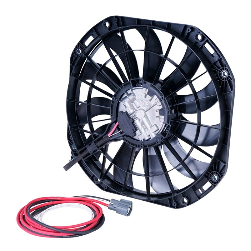 SPAL 850W 19in BEAST 3700 Flush Mount Brushless Fan w/Jumper Harness - 30107521-PKG