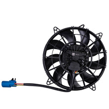 Load image into Gallery viewer, SPAL 300W 10in Flush Mount Brushless Fan w/Jumper Harness - 30107089-PKG