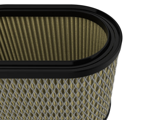 aFe Magnum FLOW Round Racing Air Filter w/Pro GUARD 7 Fits Weber IDA 48 Carburetors (4-1/2 IN H) - 71-90014