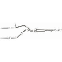 Load image into Gallery viewer, Magnaflow 14 Chev Silverado V8 5.3L SC Cab Dual Split Rear Exit SS Cat Back Perf Exhaust - 15278