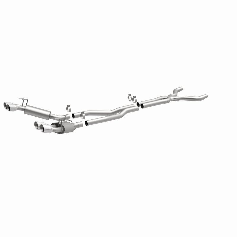 MagnaFlow 13 Chevy Camaro V8 6.2L S/C Quad Split Rear Exit Cat Back Perf Exhaust - 15053
