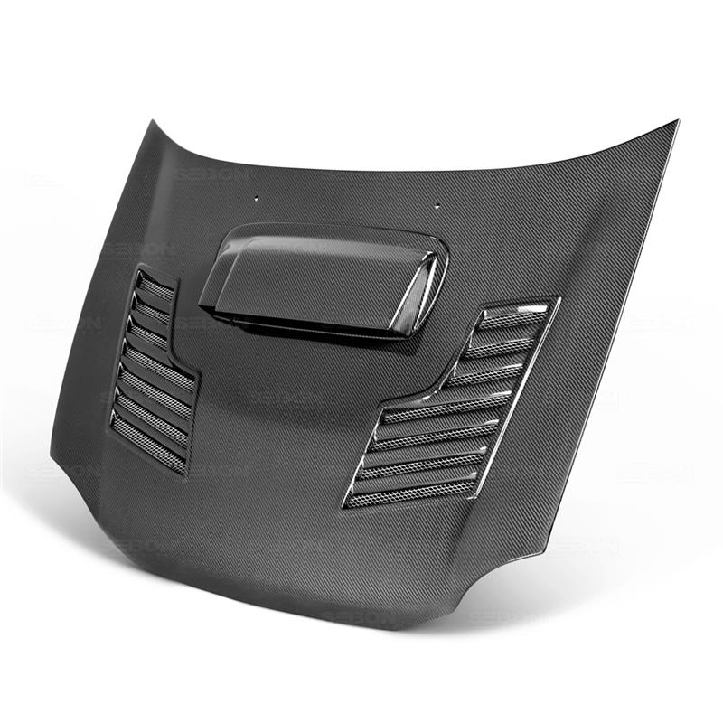 Seibon 02-03 Subaru WRX CWII Carbon Fiber Hood - HD0203SBIMP-CWII