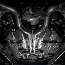 Load image into Gallery viewer, Stainless Works 18+ Ford Mustang GT Redline Cat-Back Performance Connect X-Pipe w/ Active Valves - M18CBXPCV