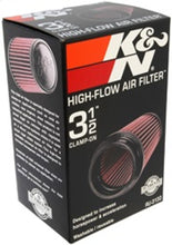 Load image into Gallery viewer, K&amp;N Filter Universal Rubber Filter 3 1/2 inch Flange 4 5/8 inch Base 3 1/2 inch Top 7 inch Height - RU-3130