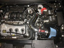 Load image into Gallery viewer, Injen 09-11 Ford Flex 3.5L V6 Power-Flow w/ Power Box Wrinkle Black Air Intake System - PF9065WB