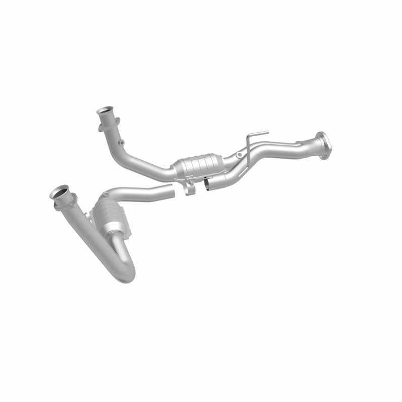 MagnaFlow Direct Fit Catalytic Converter 05-06 Jeep Grand Cherokee 3.7L Y-Pipe Assembly - 49687