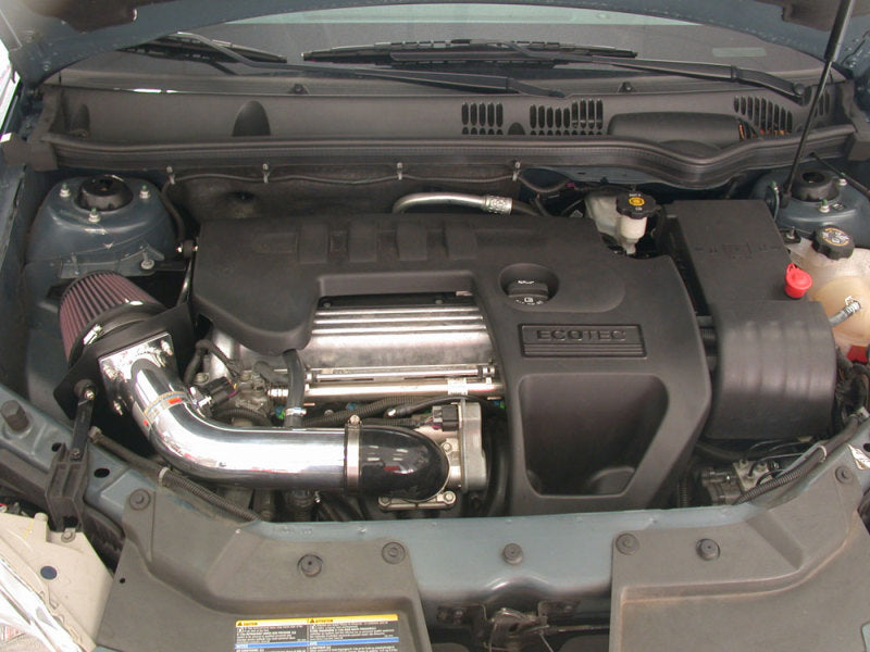 K&N 05-09 Chevy Cobalt 2.2L Silver Typhoon Short Ram Intake - 69-4515TS