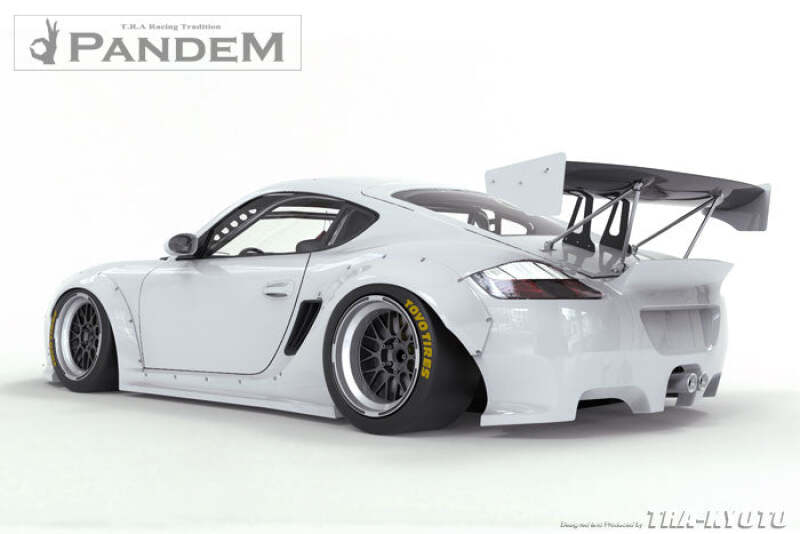 GReddy 05-08 Porsche Cayman (987.1) Rocket Bunny Full Wide-Body Aero Kit w/o Wing - 17090520
