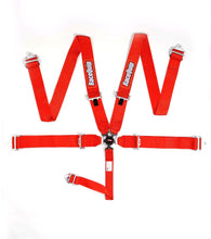 Load image into Gallery viewer, RaceQuip Red SFI CAMLOCK 5pt PD Lap Seat Belt - 741011
