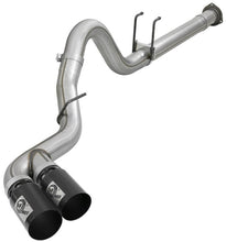 Load image into Gallery viewer, aFe Power 11-14 Ford F250/F350 6.7L Diesel Rebel XD 4in 409 SS DPF-Back Exhaust System - Black Tips - 49-43120-B