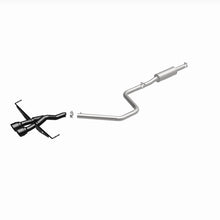 Load image into Gallery viewer, MagnaFlow 2019 Hyundai Veloster 1.6L 2.5in Center Exit Stainless Steel Cat-Back Exhaust w/Blk Tips - 19455