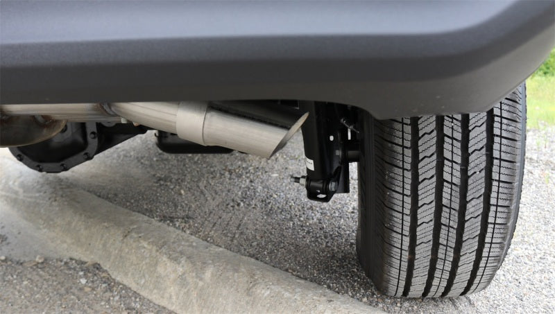 Corsa 2018-2025 Jeep Wrangler JL 2.5in Dual Rear Turn Down Exit Sport Axle-Back Exhaust - 21013