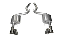Load image into Gallery viewer, Corsa 2015-2017 Ford Mustang GT 5.0 3in Axle Back Exhaust Polish Quad Tips (Sport) - 14334