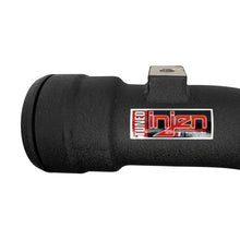 Load image into Gallery viewer, Injen 17-22 Ford F250/F/350/F-450/F-550 V8-6.7L Turbo Diesel Wrnkl Blk Intercooler Cold Side Piping - SES9004ICPCWB