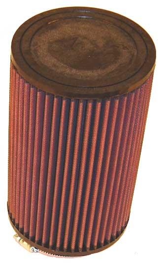 K&N Filter Universal Rubber Filter Round Straight 3.5in Flange ID x 5in OD x 8.5in H - RU-1785
