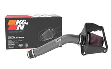 Load image into Gallery viewer, K&amp;N 18-24 Ford F150 3.3L V6 Performance Air Intake System w/ Red Air Filter - 77-2619KC