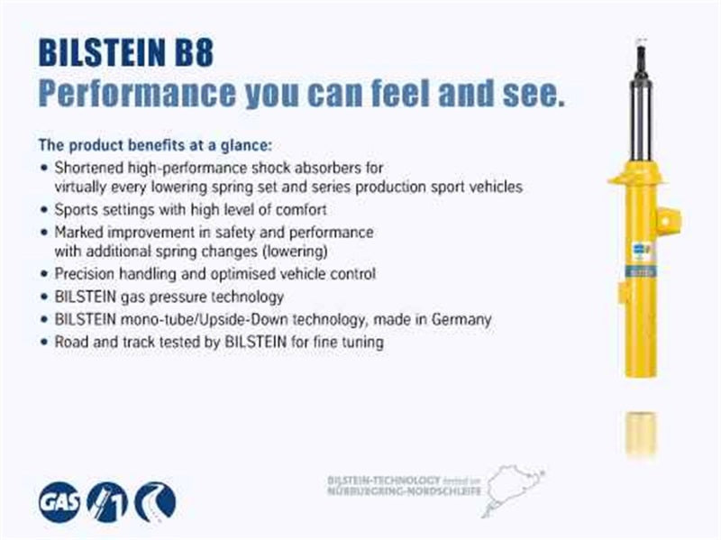 Bilstein 5100 Series 2012 BMW Z4 sDrive35i Front Left Suspension Strut Assembly - 35-170662