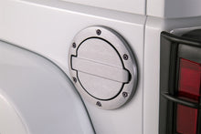 Load image into Gallery viewer, AMP Research 2007-2017 Jeep Wrangler JK 2/4 Door Fuel Door - Brushed - 73000-00A