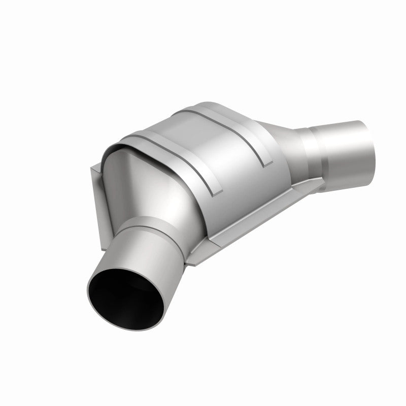 MagnaFlow Universal Catalytic Converter 2.25inch Angled Inlet/Outlet - 99185HM