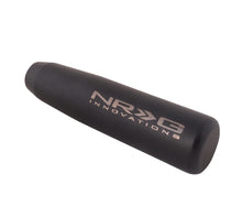 Load image into Gallery viewer, NRG Universal Short Shifter Knob - 5in. Length / Heavy Weight 1.27Lbs. - Black Wrinkle Finish - SK-480BK
