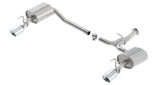 Borla 16-17 Honda Accord Axle-Back S-Type Exh 2.25in To Muffler Dual 2.0in Out 4.25in x 3.5in Tip - 11949