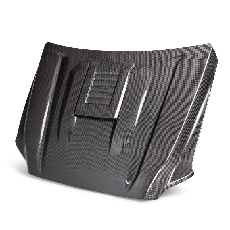 Seibon 2024+ Toyota Tacoma TR-Style Carbon Fiber Hood - HD24TYTA-TR