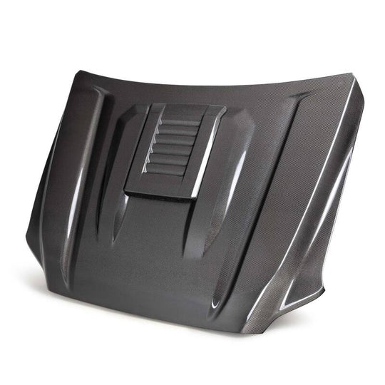 Seibon 2024+ Toyota Tacoma TR-Style Carbon Fiber Hood - HD24TYTA-TR