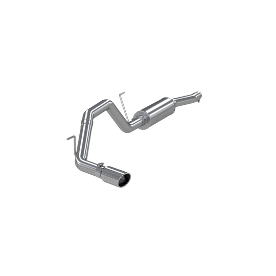 MBRP 2004-2006 Nissan Titan 5.6L EC/CC Cat Back Single Side - S5400AL
