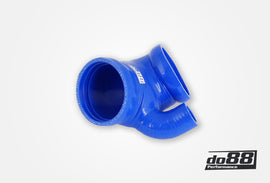 do88 01-06 BMW 330i 3.0L M54B30 (E46) Throttle Body Hose - Blue - DO88-KIT220-1B