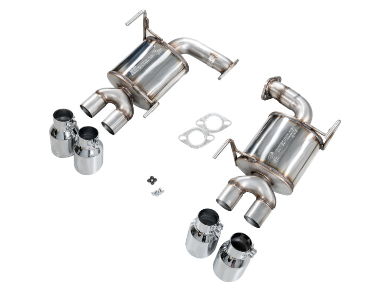 AWE Tuning 22-25 Subaru VB WRX Touring Edition Axle-Back Exhaust - Chrome Silver Tips - 3015-42424